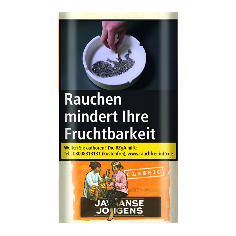 Javaanse Jongens Drehtabak Classic - 6 Packungen