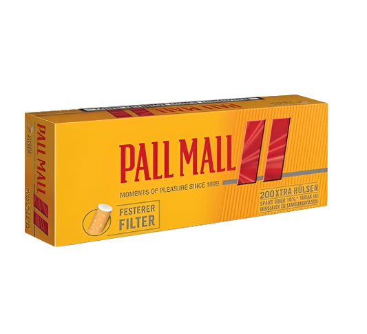 Pall Mall Filterhülsen Allround Full Flavour XTRA - 5 Packungen