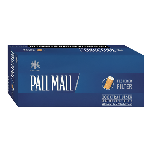 Pall Mall Filterhülsen Blue XTRA - 5 Packungen