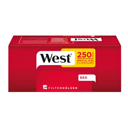 West Filterhülsen Red Special Size - 4 Packungen
