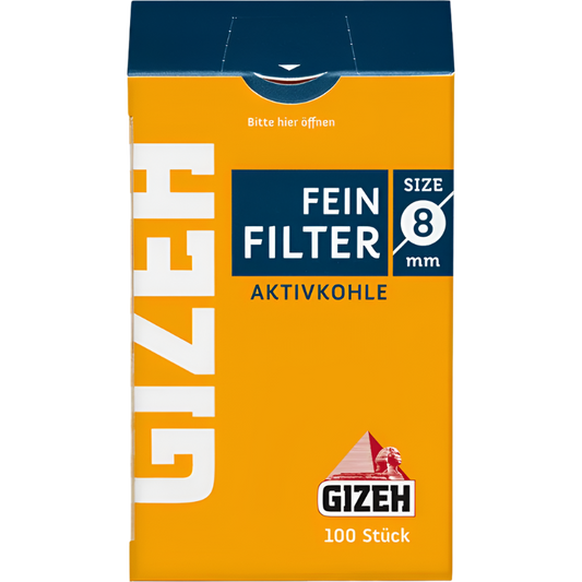 Gizeh Feinfilter Aktivkohle - 10 Packungen