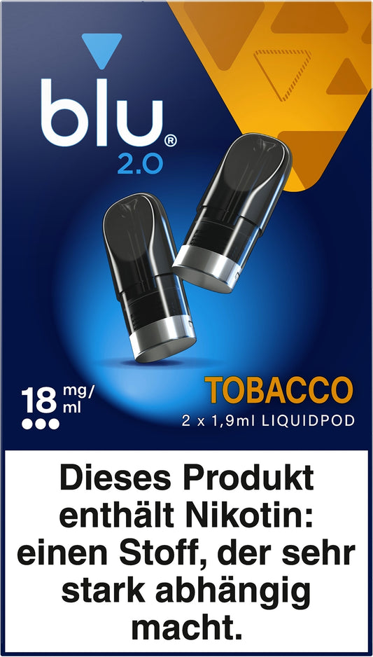 blu 2.0 Liquidpods Tobacco - 5 Packungen