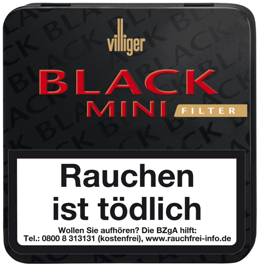 Villiger Black Mini Sumatra Filter - 5 Packungen