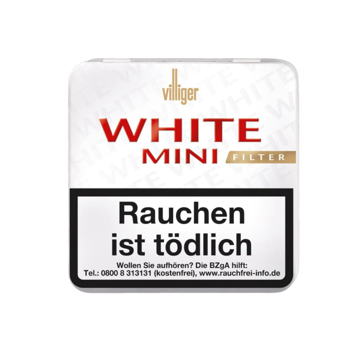 Villiger White Mini Filter - 5 Packungen