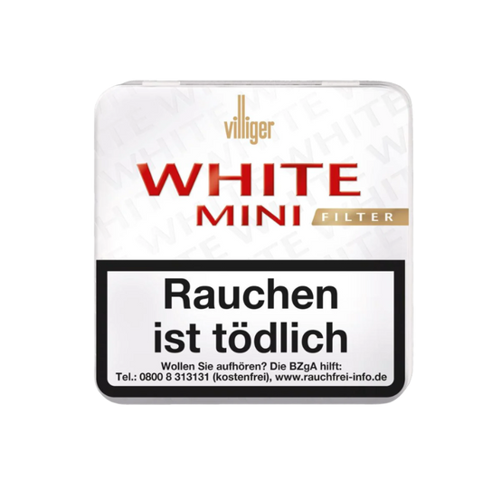 Villiger White Mini Filter - 5 Packungen