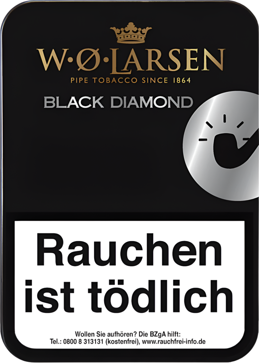 W.O. Larsen Pfeifentabak Black Diamond