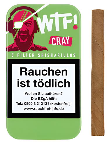 WTF! Shisharillo CRAY - 10 Packungen