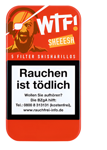 WTF! Shisharillo SHEEESH - 10 Packungen